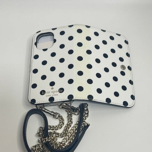 Kate Spade Iphone 12 PRO MAX FOLIO crossbody Case - Picture 4 of 15